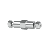 Stainless Steel Union Assembly ZDV .010in thru hole
